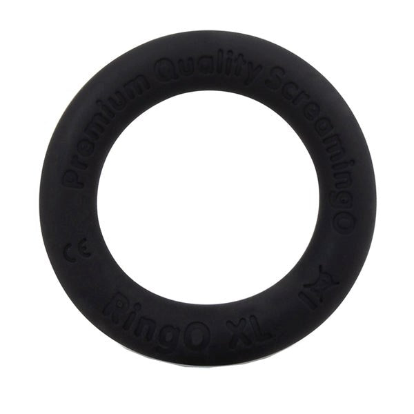 Screaming O RingO Ritz XL Stretchy Mens Cock Ring Black Enhanced Comfort - - Stretchy Cock Rings
