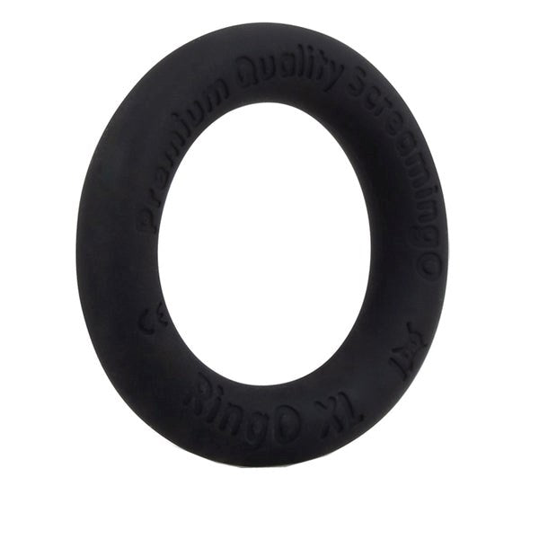Screaming O RingO Ritz XL Stretchy Mens Cock Ring Black Enhanced Comfort - - Stretchy Cock Rings