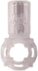 Charged The Big Omg Vibrating Cock Ring Clear - - Vibrating Cock Rings