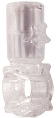 Charged The Big Omg Vibrating Cock Ring Clear - - Vibrating Cock Rings