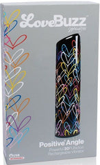 Charged LoveBuzz Positive Angle 10 Function Bullet Vibrator - - Bullet Vibrators