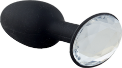 Seven Creations Crystal Amulet Silicone Butt Plug Small - - Butt Plugs