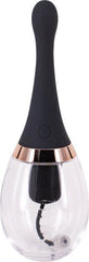 Seven Creations Rechargeable Automatic Anal Douche Black / Clear - - Enemas and Douches