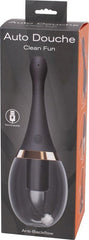 Seven Creations Rechargeable Automatic Anal Douche Black / Clear - - Enemas and Douches