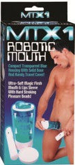 Seven Creations Mtx1 Robotic Mouth Automatic Male Masturbator Blue - - Masturbators and Strokers