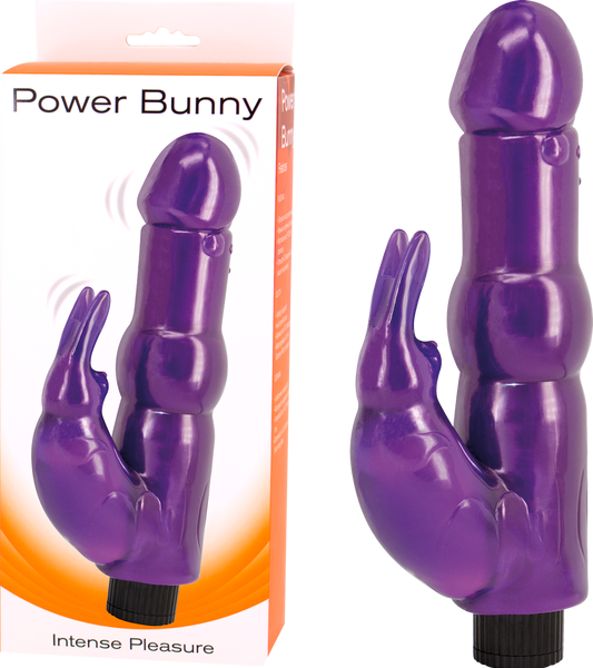 Seven Creations Power Bunny Multi Speed Rabbit Vibrator Lavender - - Rabbit Vibrators