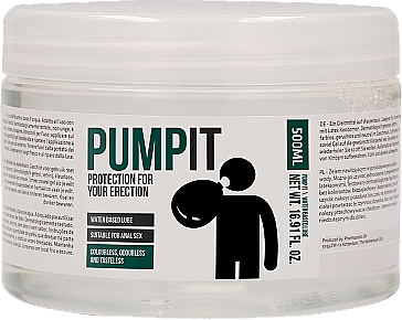 Shots Toys Pump It Protection For Your Erection Lubricant 500ml - - Water Based Lubes