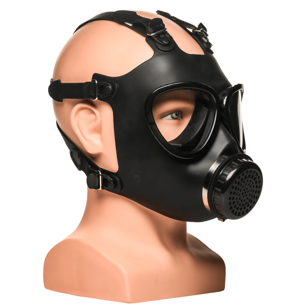 Master Series BDSM Play Inhaler Gas Mask With Bottle - - Bondage Hoods