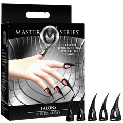 Master Series Talons BDSM Play Claws 10 Piece - - Electro Sex