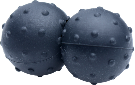 Master Series Dragons Orbs Nubbed Silicone Magnetic Nipple Ball - - Nipple and Clit Clamps