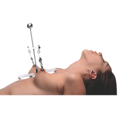 Master Series Tower Of Pain BDSM Play Nipple Clamps - - Nipple and Clit Clamps