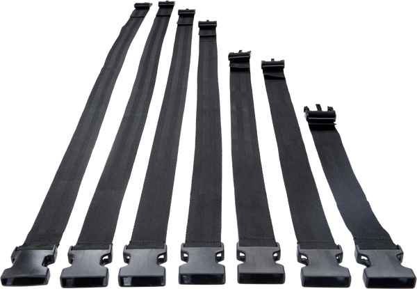 Master Series Subdued Full Body Bondage Strap Set - - Cuffs And Restraints