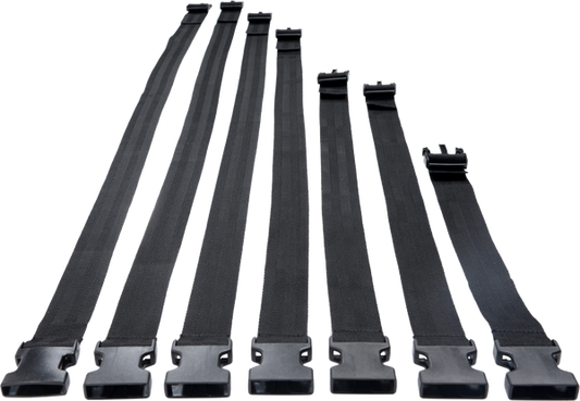 Master Series Subdued Full Body Bondage Strap Set - - Cuffs And Restraints