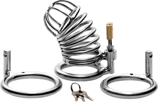 Master Series The Jail House Male Chastity Device - - Male Chastity