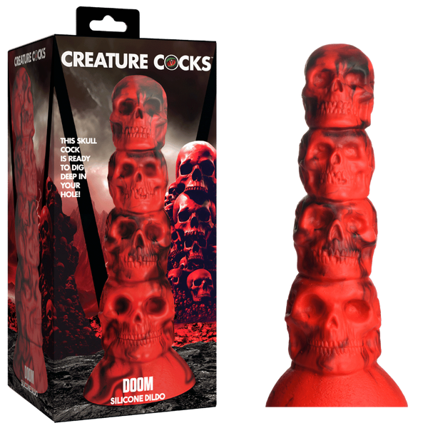 Creature Cocks Doom Fantasy Realistic Silicone Dildo - - Realistic Dildos