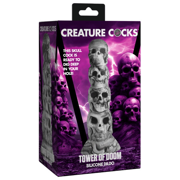 Creature Cocks Tower of Doom Silicone Dildo - - Realistic Dildos