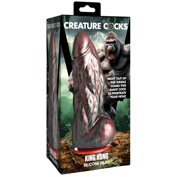 Creature Cocks King Kong Fantasy Silicone Dildo - - Realistic Dildos