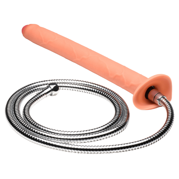 XR Brands Thick Silicone Enema Hose 15 Inch - - Enemas and Douches