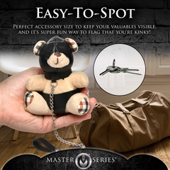 Master Series Hooded Teddy Bear Novelty Party Key Chain - - Party Gifts and Novelties