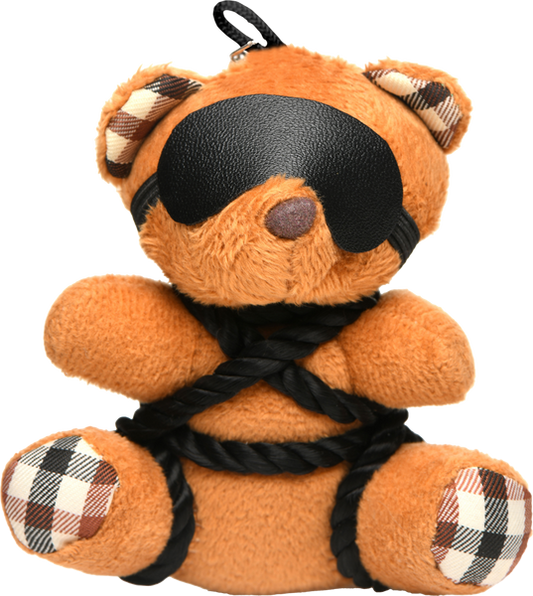 Master Series Rope Teddy Bear Key Chain - - Party Gifts and Novelties