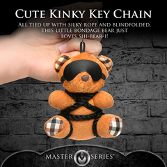 Master Series Rope Teddy Bear Key Chain - - Party Gifts and Novelties