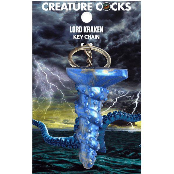 Creature Cocks Lord Kraken Fantasy Dong Key Chain - - Party Gifts and Novelties