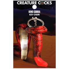 Creature Cocks King Cobra Mini Fantasy Dildo Key Chain - - Party Gifts and Novelties