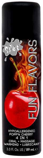 Wet Fun Flavors Water Soluble Adult Lubricant 89 ml - - Massage Oils and Lubricants
