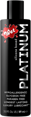 Wet Platinum Luxury Silicone Based Adult Lubricant - - Silicone Based Lubes