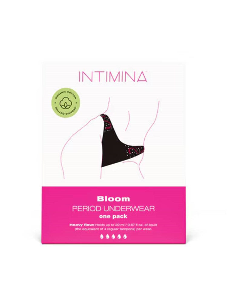 Intimina Bloom Menstrual Womens Sexy Underwear 1 Pack Organic Cotton - - G-Strings, Panties and Shorts