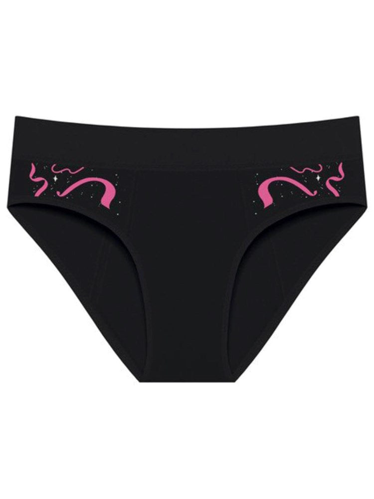 Intimina Bloom Menstrual Womens Panties 3 Pack Organic Cotton - - G-Strings, Panties and Shorts