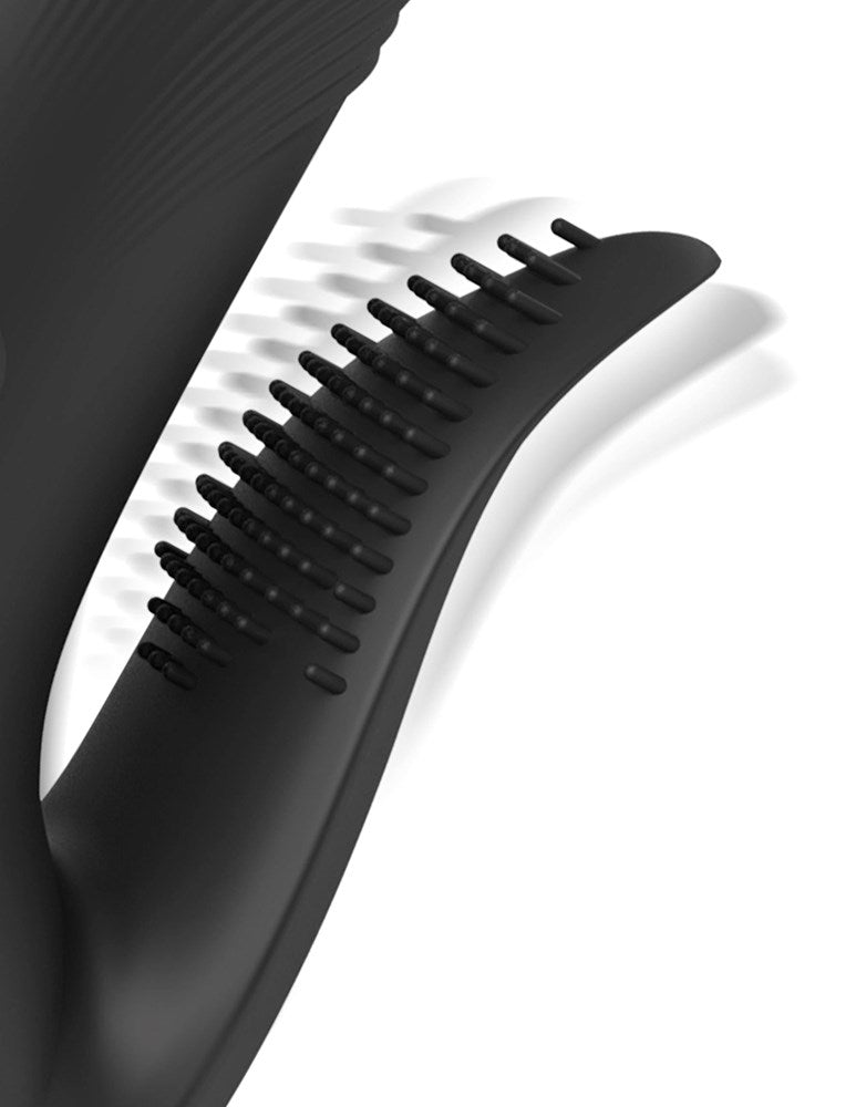 Pipedream Products Fetish Fantasy Series Pogo Thruster Vibrating Dildo Black - - Vibrating Dildos