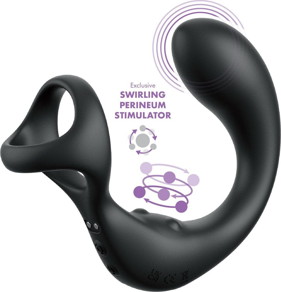 Pipedream Products Anal Fantasy Elite Ass Gasm Taint Alizer Prostate Massager - - Prostate Toys