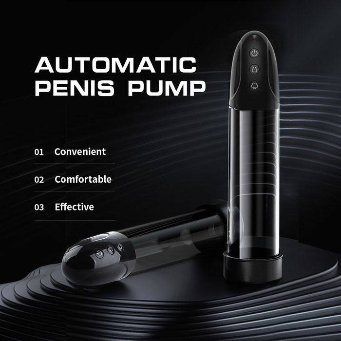 Shots Toys LuvPump USB Rechargeable Automatic Penis Pump Clear Automated - - Penis Pumps And Stretchers