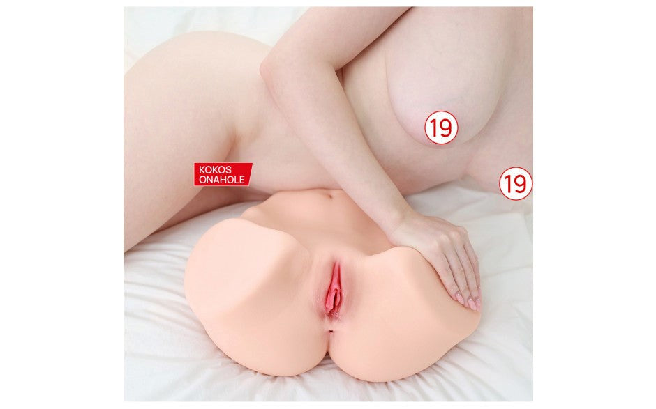 Kokos Maria Onahole 3 Realistic Pussy & Ass Male Stroker Dual Entry - - Realistic Butts And Vaginas