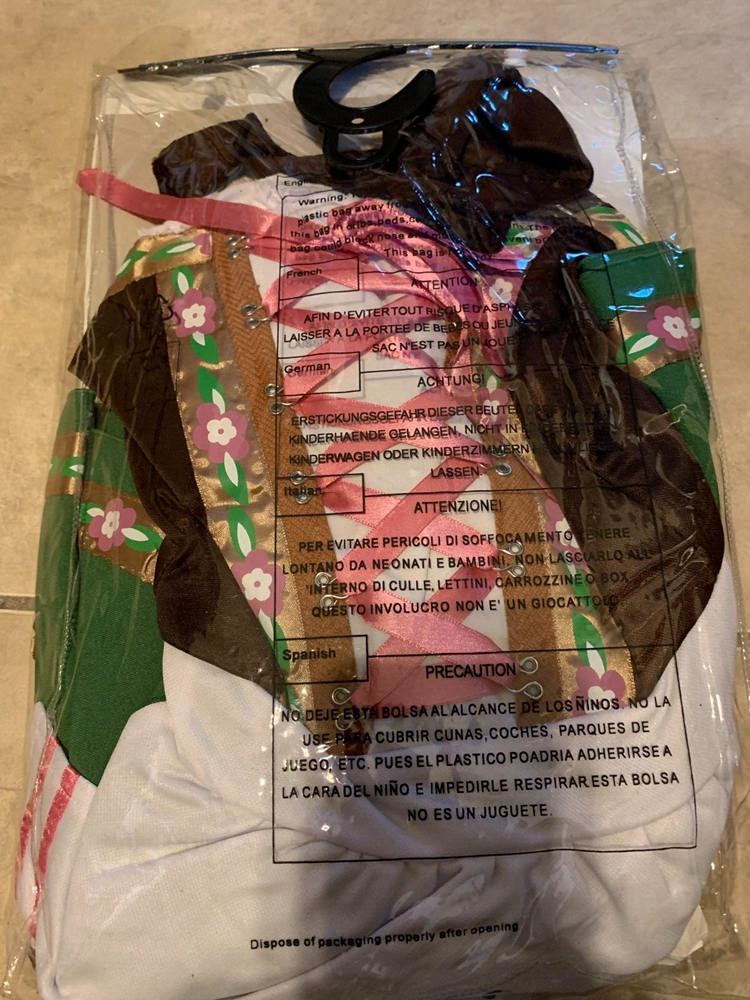 Leg Avenue Gretchen Womens Sexy Dress Costume Bavarian Dirndl with Stockings - - Fancy Dress Ups