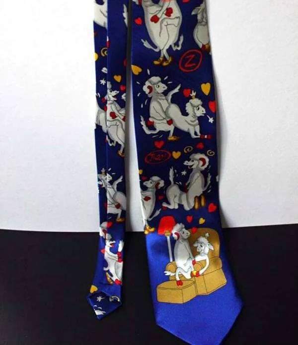 Hua Novelties Fck F*cking Sheep Sex Position Novelty Tie Bold Conversation Starter - - Party Gifts and Novelties