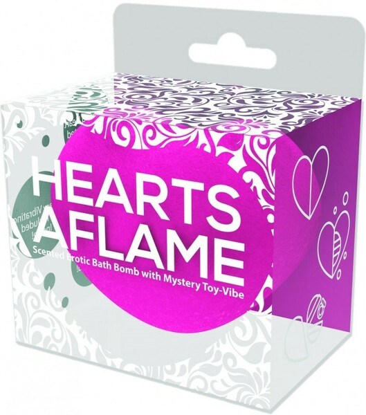 Hott Products Hearts Aflame Scented Erotic Bath Balm - - Bath and Intimate Fragrances