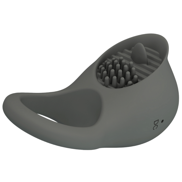 Pretty Love Nimbus 12 Function Master Vibrating Cock Ring Grey - - Vibrating Cock Rings