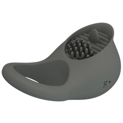 Pretty Love Nimbus 12 Function Master Vibrating Cock Ring Grey - - Vibrating Cock Rings