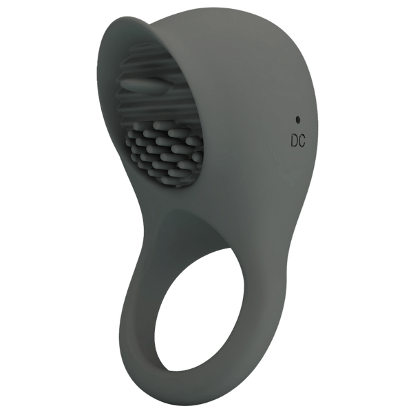 Pretty Love Nimbus 12 Function Master Vibrating Cock Ring Grey - - Vibrating Cock Rings