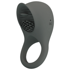 Pretty Love Nimbus 12 Function Master Vibrating Cock Ring Grey - - Vibrating Cock Rings