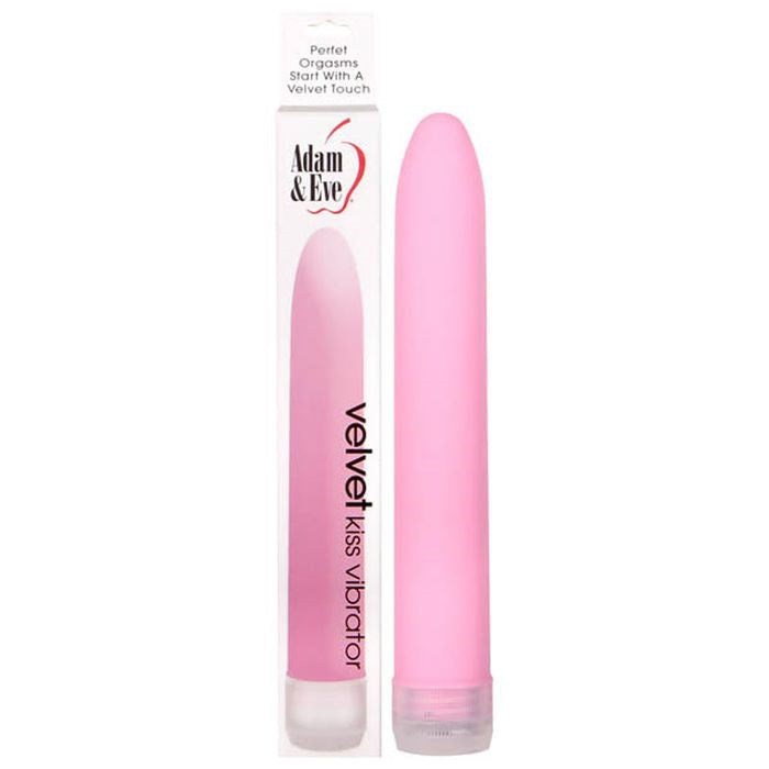 Adam & Eve Velvet Kiss Bullet Vibrator Pink Multi Speed - - Bullet Vibrators