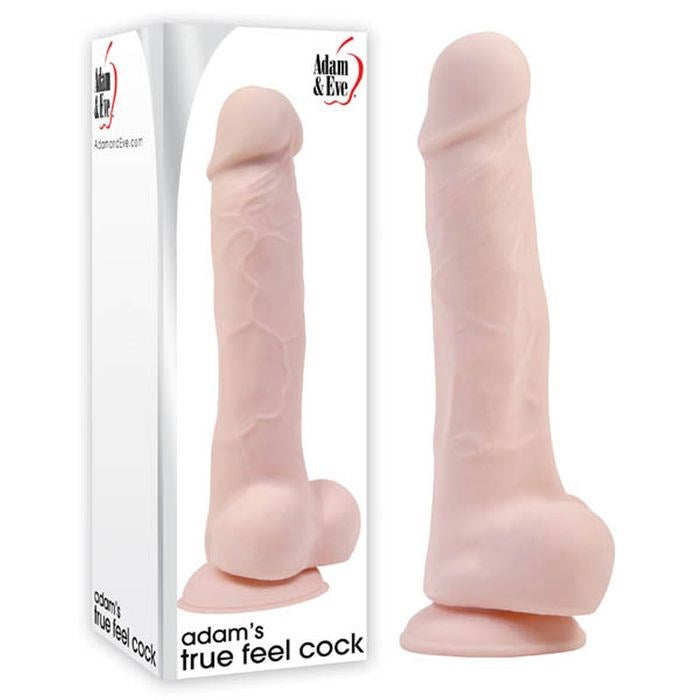 Adam & Eve Adams True Feel 17.8 cm Realistic Cock Flesh - - Realistic Dildos