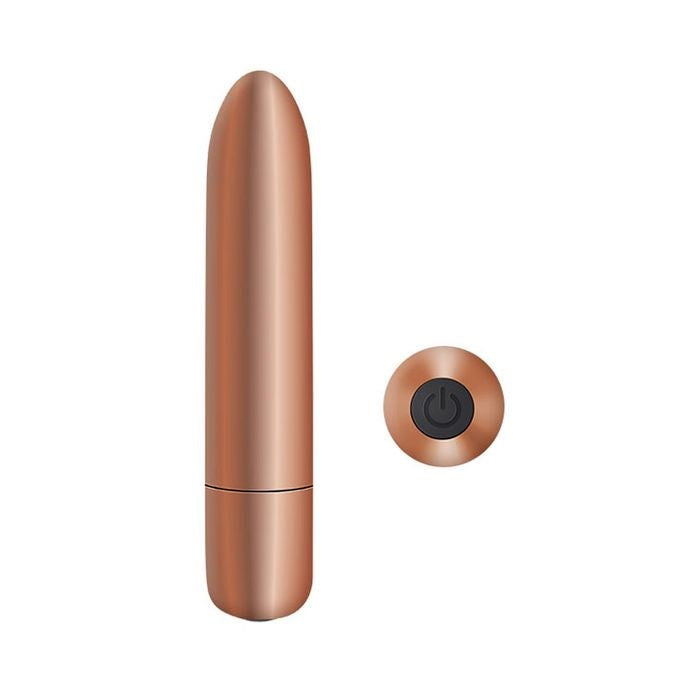 Adam & Eve Copper Cutie USB Rechargeable Bullet Vibrator - - Bullet Vibrators