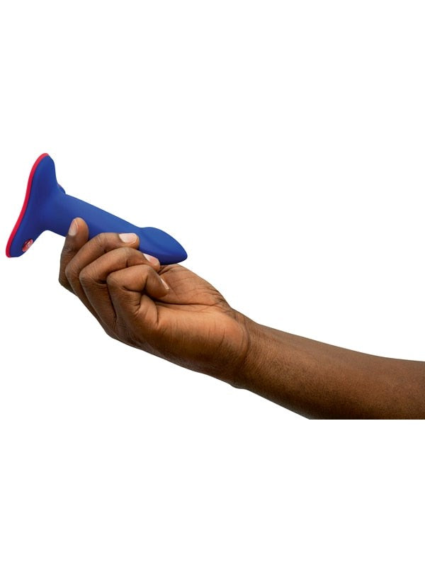 Fun Factory Limba Flex S Fit Vibrating Dildo Electric Blue - - Vibrating Dildos