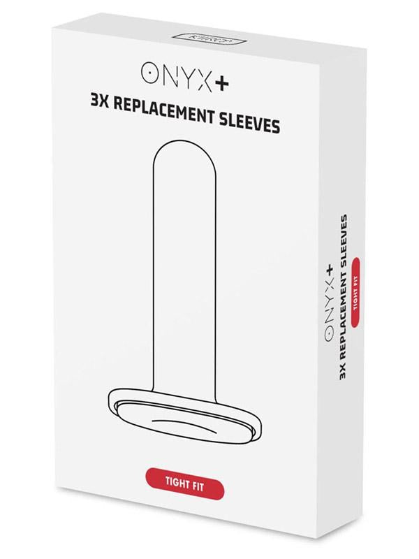 Kiiroo Onyx+ 3 Pack Tight Fit Replacement Sleeve Premium Masturbator - - Masturbators and Strokers