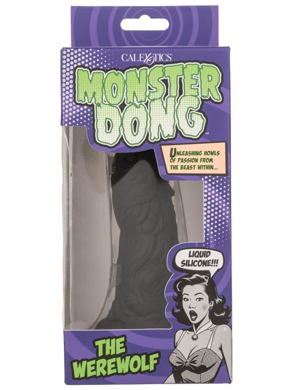 California Exotics Monster Fantasy Dong The Werewolf Premium Textured Dildo - - Realistic Dildos