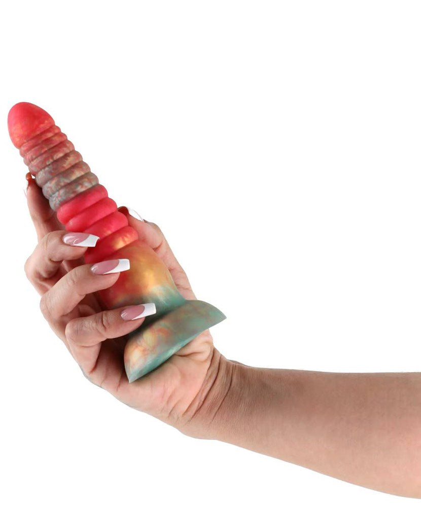 NS Novelties Colours Stacked 6 Inch Silicone Dildo Premium Body Safe Design - - Realistic Dildos