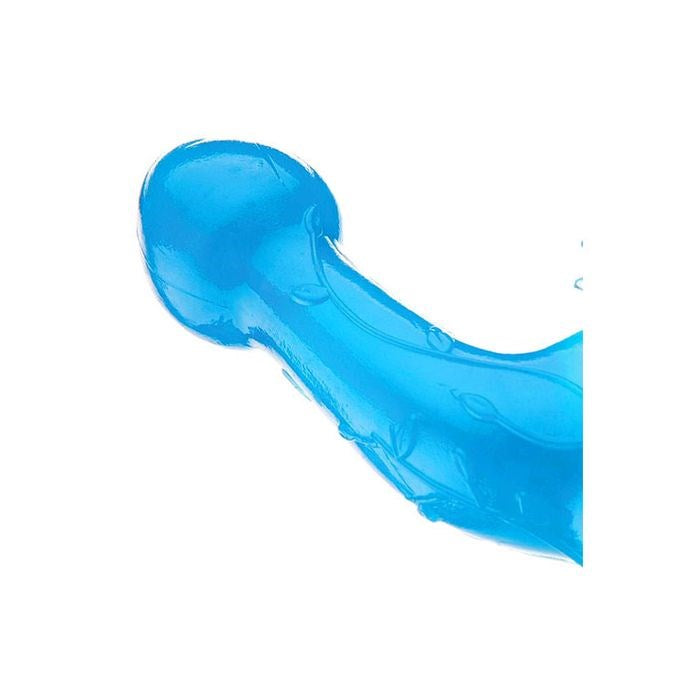 Adam & Eve Bunny Kiss Rabbit Vibrator Blue Dual Stimulation - - Rabbit Vibrators